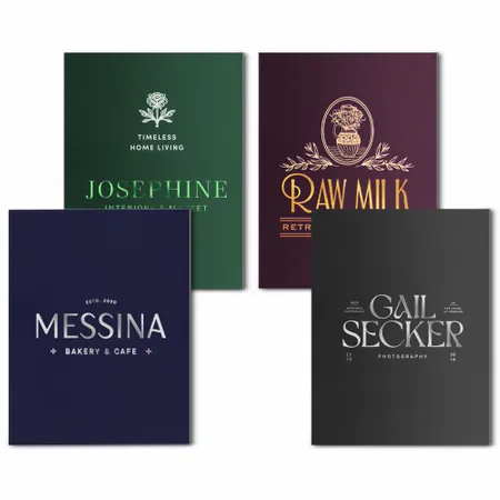 Foil Stamped Presentation Folder Foil Stamped Presentation Folder - Custom Canvas Now