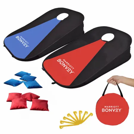 Foldable Cornhole Board Set Foldable Cornhole Board Set - Custom Canvas Now