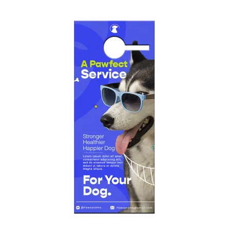 Standard Door Hangers Standard Door Hangers - Custom Canvas Now