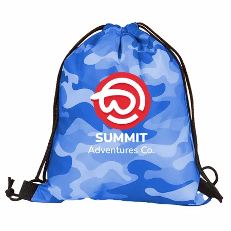 Camouflage Drawstring Bag Camouflage Drawstring Bag - Custom Canvas Now