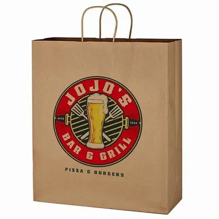 Kraft Paper Tote Bags