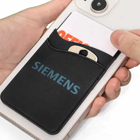 Silicone Phone Wallet Dual Card Holder - Custom Canvas Now