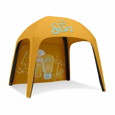 Inflatable Cube Tents Inflatable Cube Tents - Custom Canvas Now