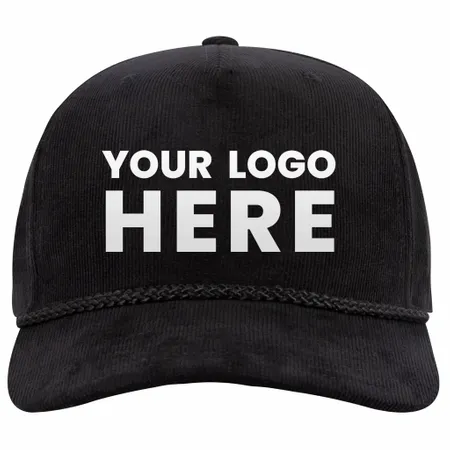OTTO CAP 31-3 5 Panel Mid Profile Corduroy Baseball Cap - Custom Canvas Now