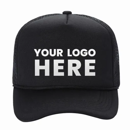 Unbranded Kids Foam Trucker Hat Mesh Back, Sponge Cap - Custom Canvas Now