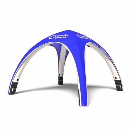10 ft. x 10 ft. Inflatable X-Tents 10 ft. x 10 ft. Inflatable X-Tents - Custom Canvas Now