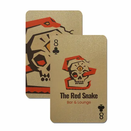 Gold Glitter Playing Cards - Custom Canvas Now