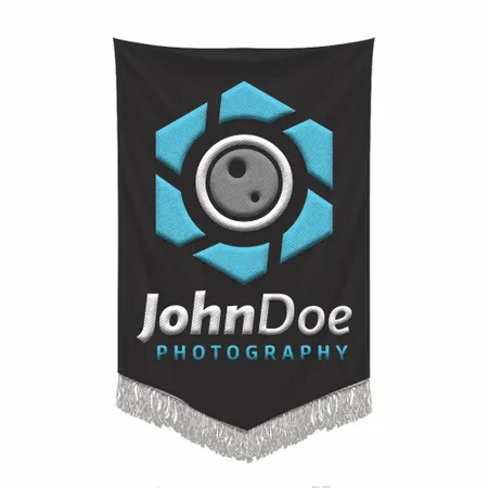 Embroidered Pennant - Custom Canvas Now