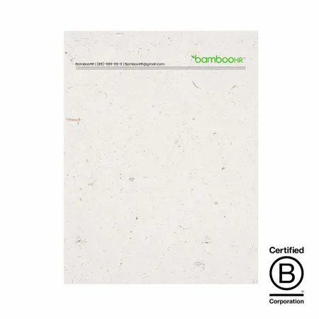 Seed Paper Letterheads - Custom Canvas Now
