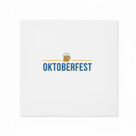 Oktoberfest Napkins - Custom Canvas Now