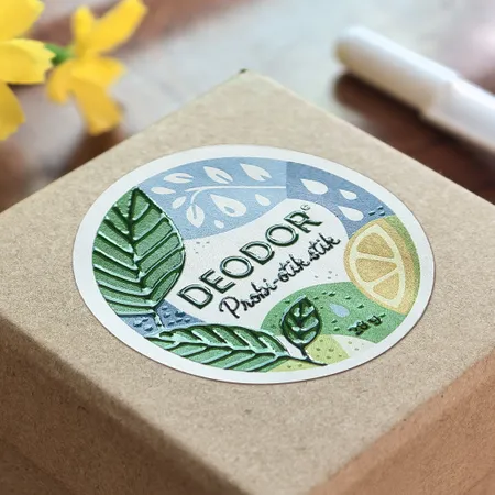 Raised Spot UV Stickers - Custom Canvas Now