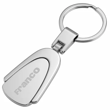 Grip-shaped Fancy Metal Keychain