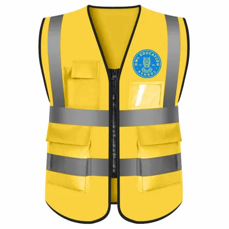 Multi-Pocket Professional Safety Vests - Custom Canvas Now