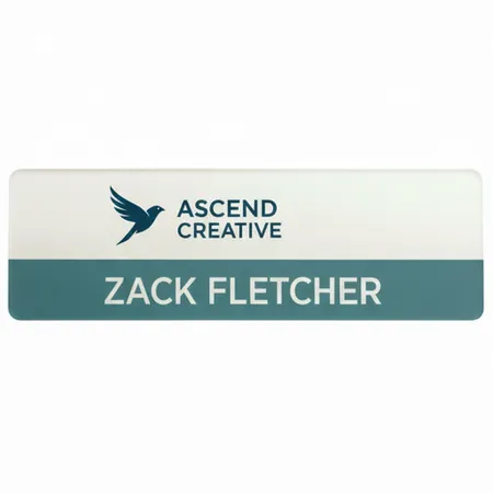 Acrylic Name Badges - Custom Canvas Now