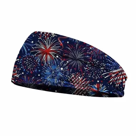 Yoga Exercise Elastic Widened Knotted Headband - Custom Canvas Now