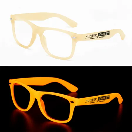 Glow-In-The-Dark Glasses - Custom Canvas Now