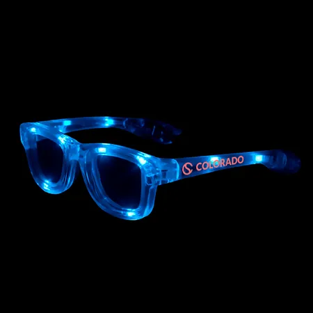 Multicolor Light Up Glasses - Custom Canvas Now