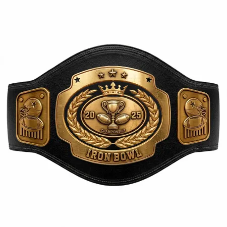 Die Struck Championship Belts - Custom Canvas Now