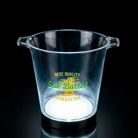 Multi-Color Light-Up Drink Buckets - Custom Canvas Now