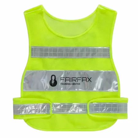 Mesh Reflective Safety Vests - Custom Canvas Now