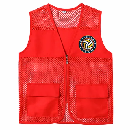 Breathable Mesh Vests with Zippers - Custom Canvas Now