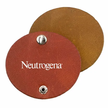 Round PU Leather Cable Organizers - Custom Canvas Now