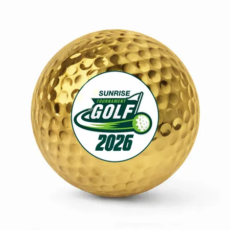Metallic Golf Balls - Custom Canvas Now