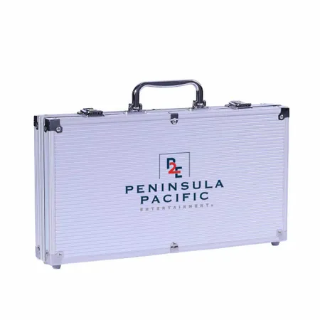 200ct Aluminum Poker Chip Cases - Custom Canvas Now