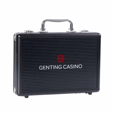 200ct Premium Aluminum Poker Chip Cases - Custom Canvas Now