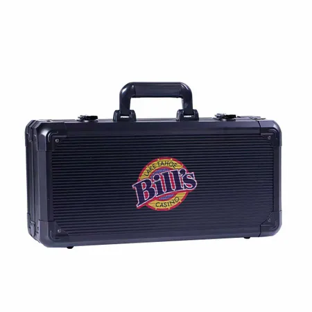 300ct Premium Aluminum Poker Chip Cases - Custom Canvas Now