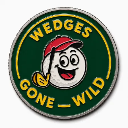 Hard Enamel Golf Ball Markers - Custom Canvas Now