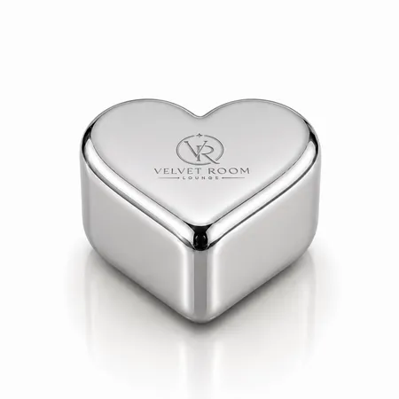 Heart-Shaped Stainless Steel Ice Cubes - Custom Canvas Now
