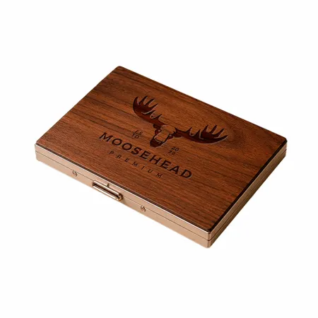 Metal Framed Wooden Cigarette Cases - Custom Canvas Now