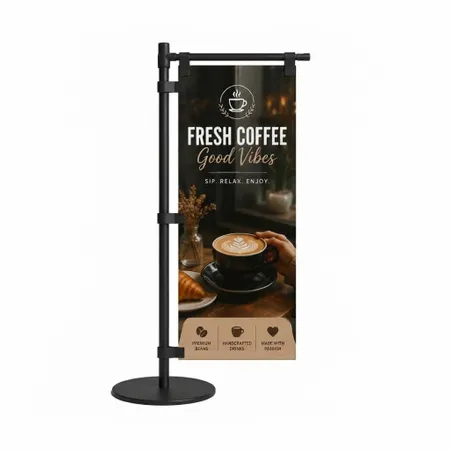 Polyester Mini Desk Flag - Custom Canvas Now