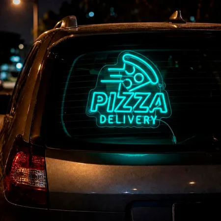Illuminated Vehicle Signs - Custom Canvas Now