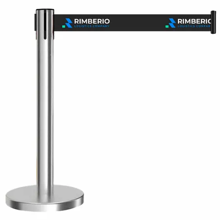 Retractable Belt Stanchions - Custom Canvas Now