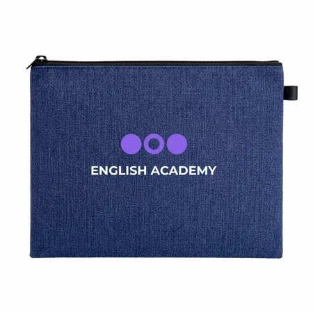 Fabric Zippered Document Bags - Custom Canvas Now