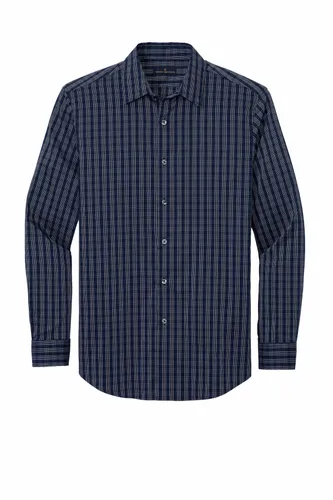Navy Blazer/ White Grid Check
