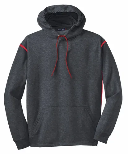 Graphite Heather/ True Red