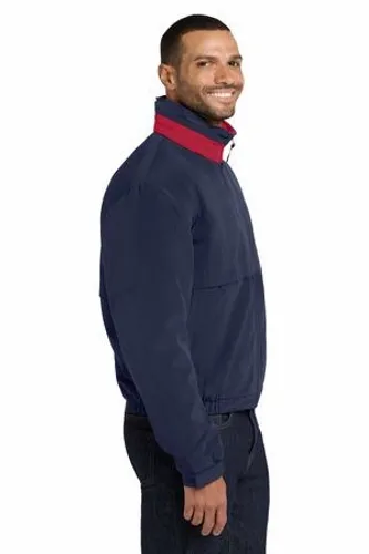 Dark Navy/ Red