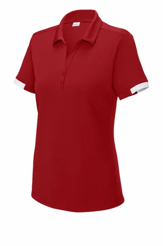 Deep Red/ White