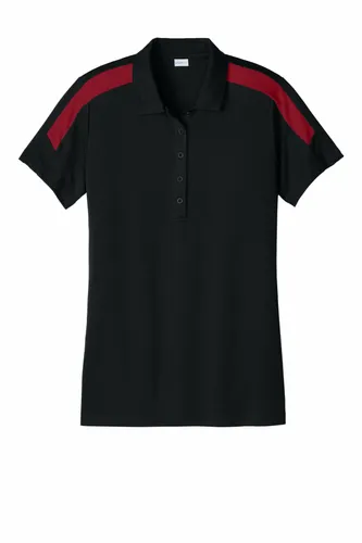 Black/ Deep Red