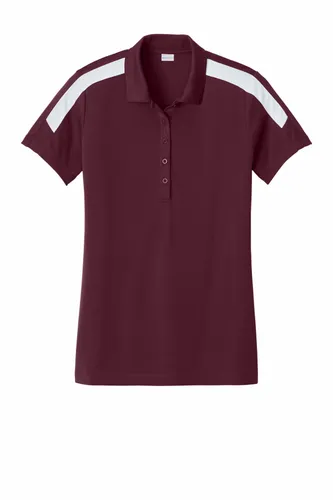 Maroon/ White