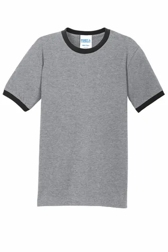 Athletic Heather/ Jet Black