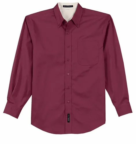 Burgundy/ Light Stone
