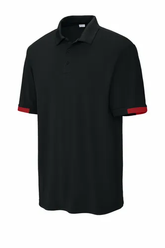 Black/ Deep Red