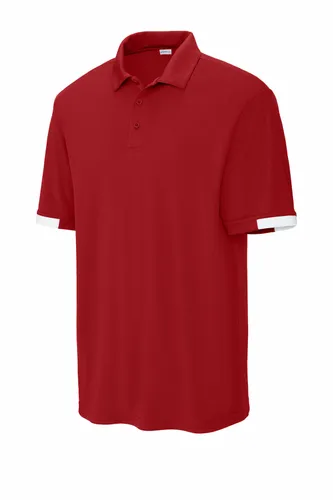 Deep Red/ White