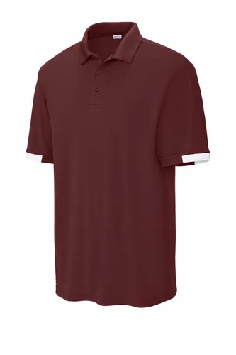 Maroon/ White