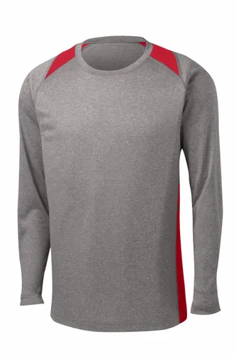 Vintage Heather/ True Red