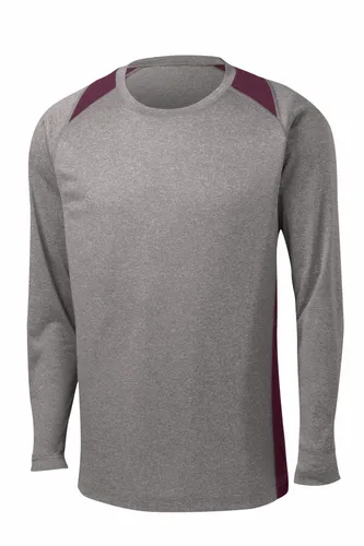 Vintage Heather/ Maroon